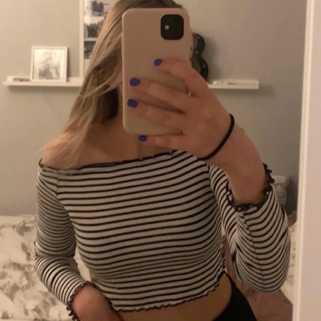 Randig off-shoulderđ€đ€