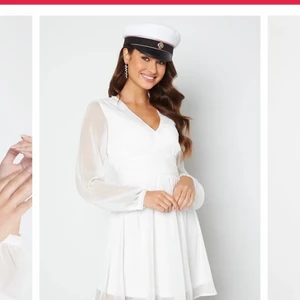 studentklänning - jättefin vit klänning, perfekt till studenten! strl 38