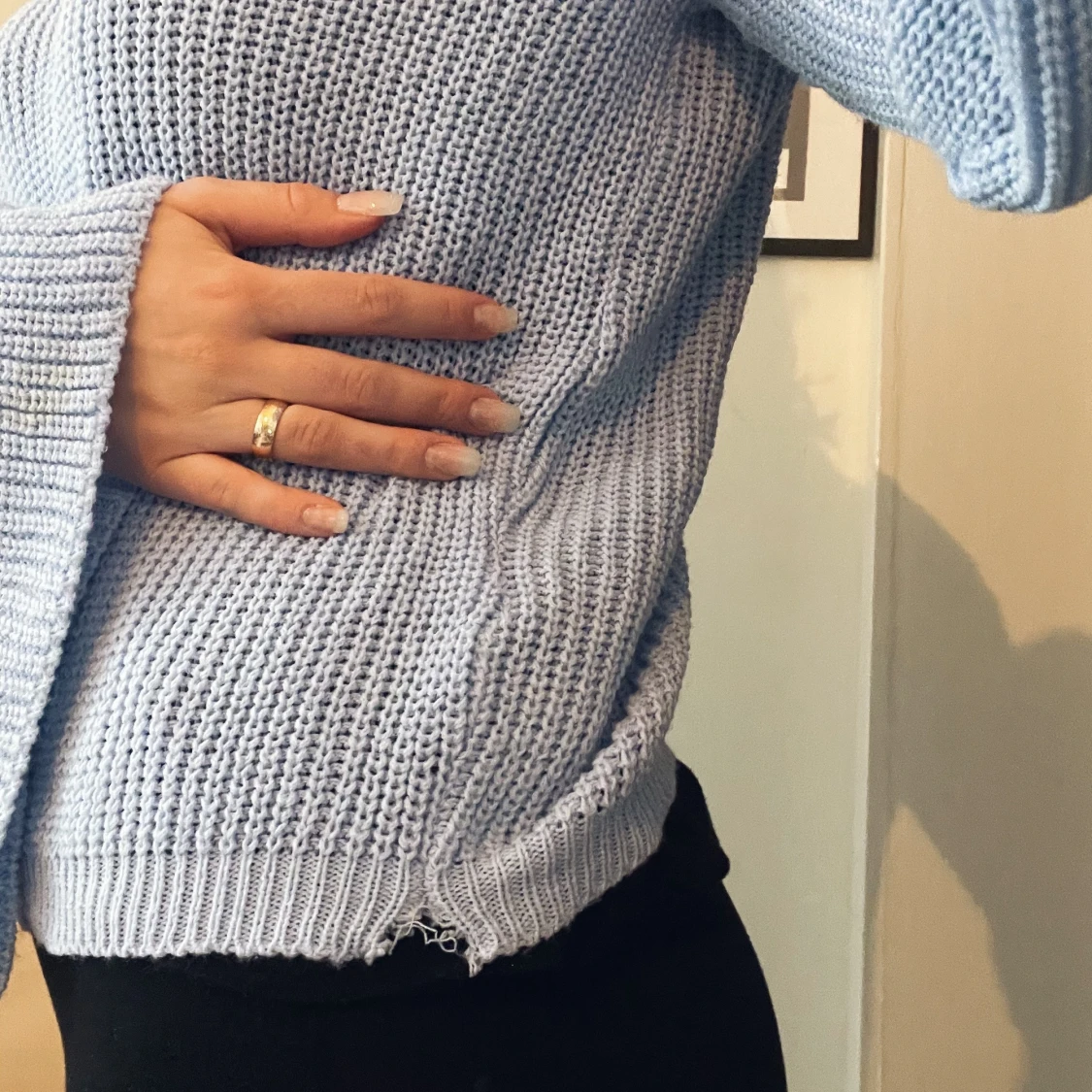 Stickad tröja  - 91