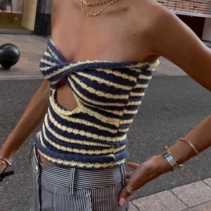 Stickad topp - Superfin stickad topp!!💛💛