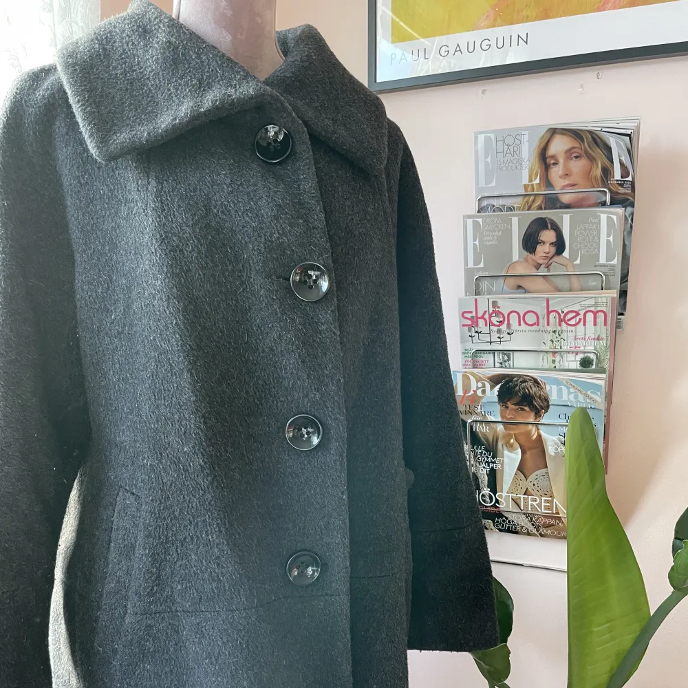 Blended wool jacket that I bought for 2000kr. It’s very warm and beautiful. . Jackor.
