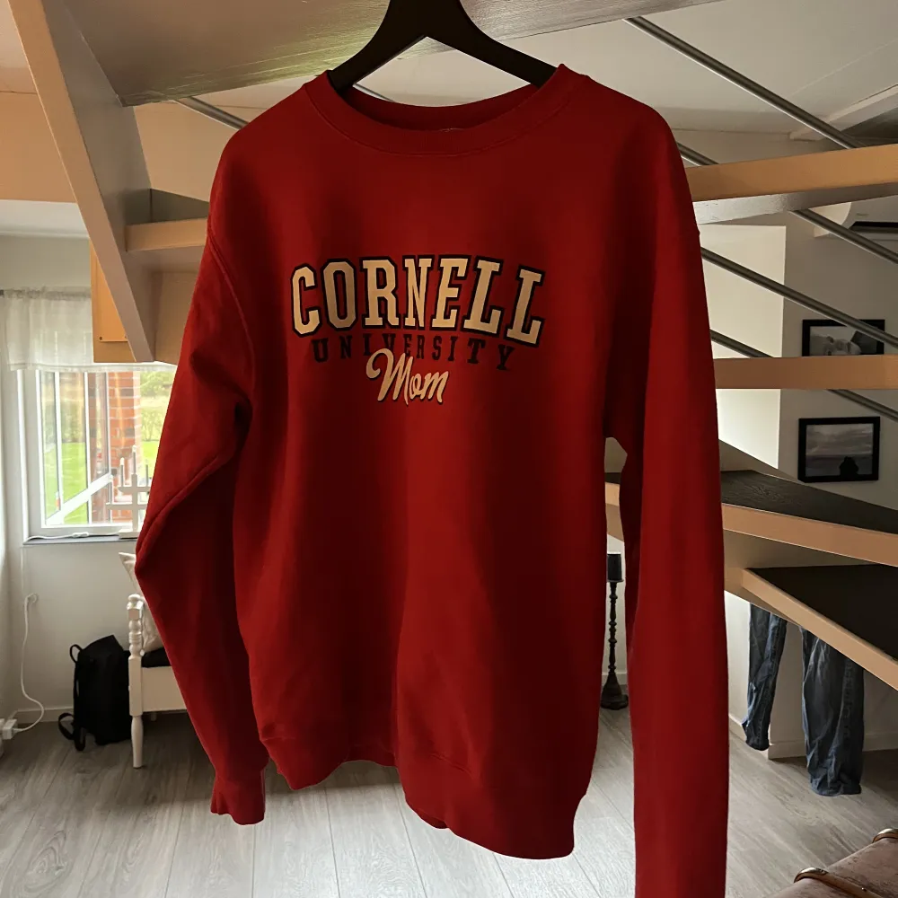 Champion vintage sweatshirt! Använd några gånger men är tyvärr för liten för mig!  Passar M/L Köpare står för frakt, pris diskuterbart vid snabb affär . Hoodies.