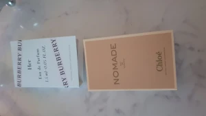 Nya parfym prover  - 2 nya prover nåda för 55kr eller 30kr st  Frakt 15kr 