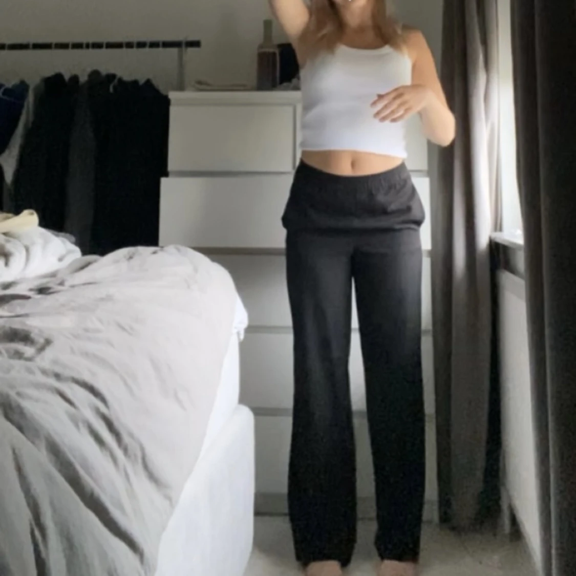 Svarta byxor/kostymbyxor  - 91