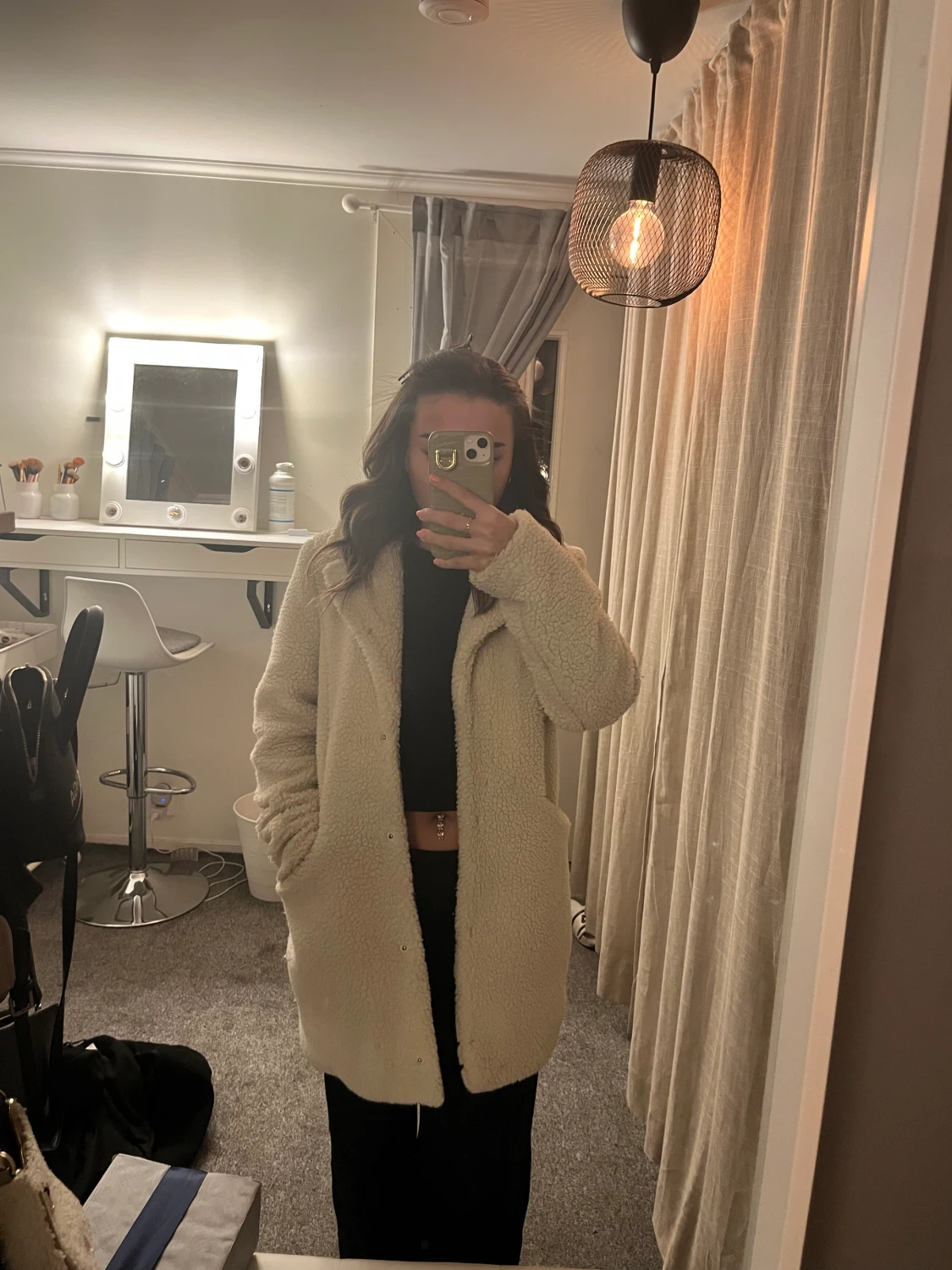 Teddy kappa ifrån vero moda - 90