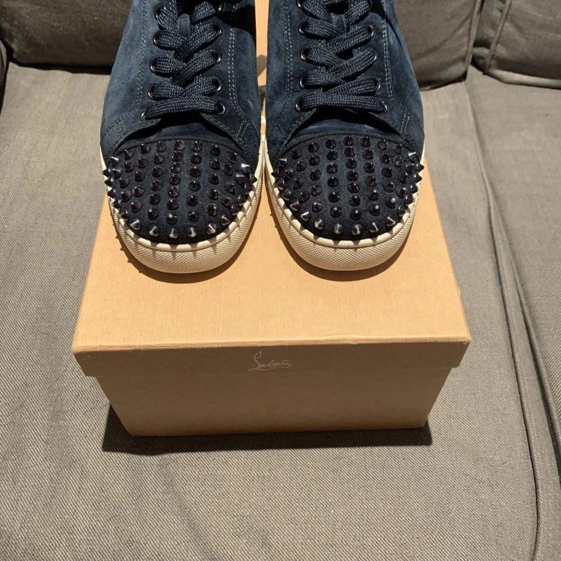 Christian Louboutin ”Louis junior spikes” sneakers - 90