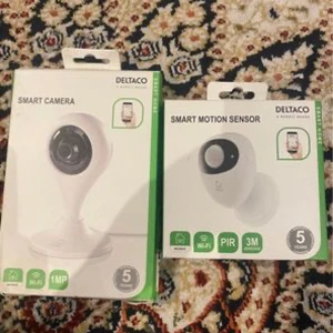 Smart kamera och sensor - Hej jag säljer helt nya skattkammare och sensor bara öppnat och kollat Styck pris 300kr Paket pris 500kr