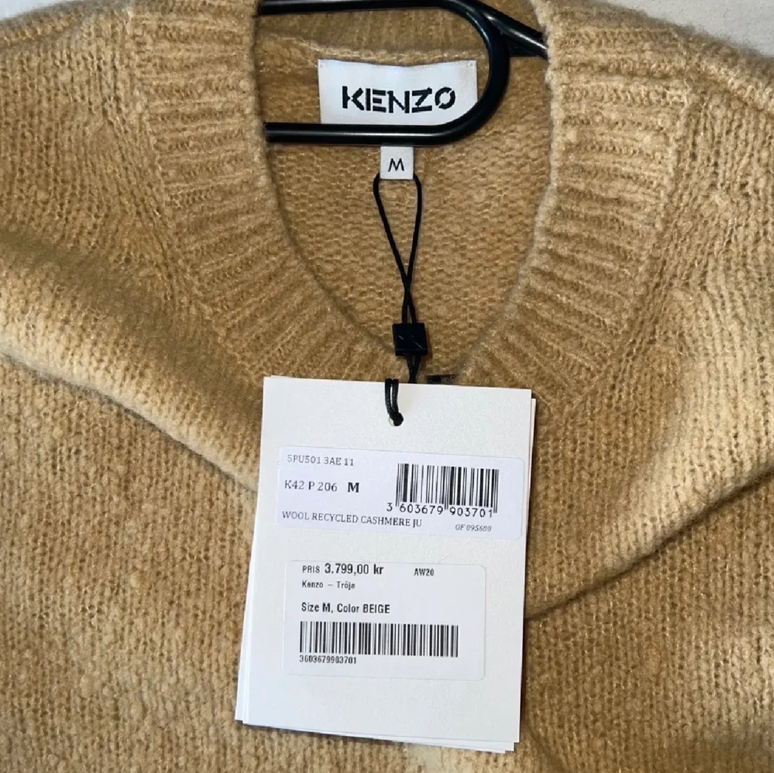 Kenzo Recycled Cashmere Tröja - 91