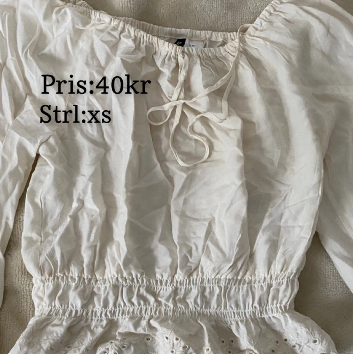 Skjorta / bluse från Hm vit 