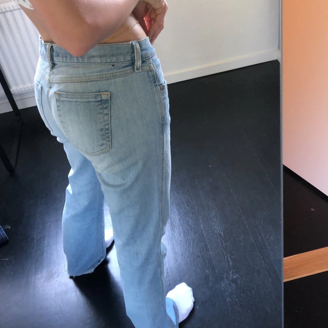 Lowrise Jeans ljusblå - 90