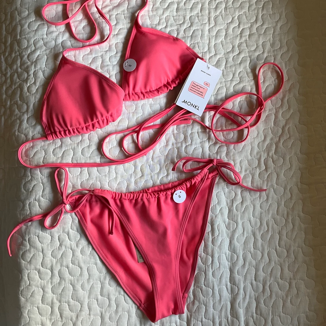 Rosa bikini knyt Monki - 91