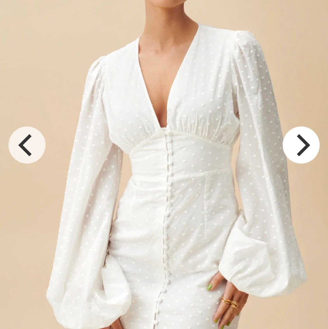 Adoore - Florence dress white 