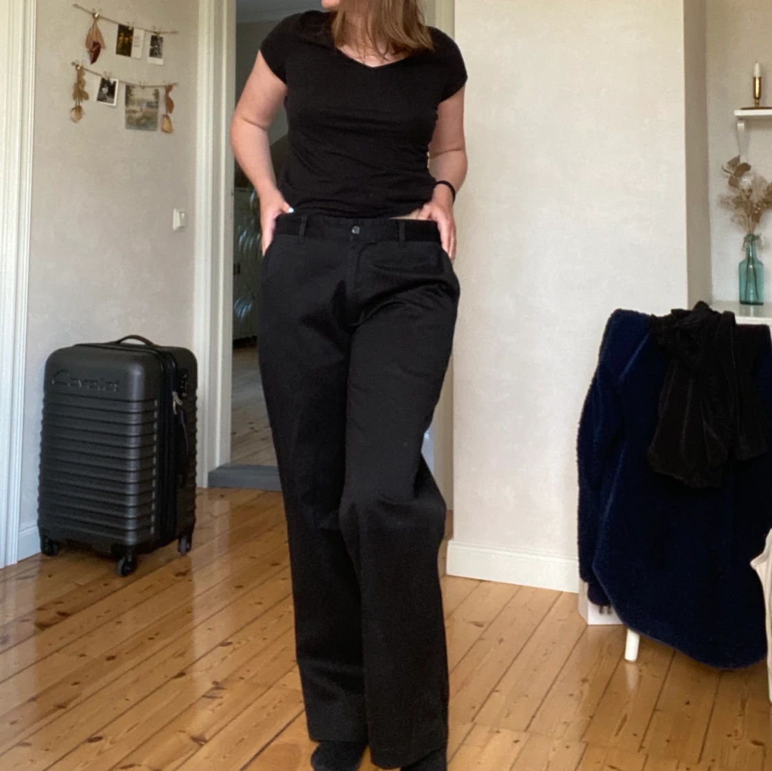 Svarta byxor vintage