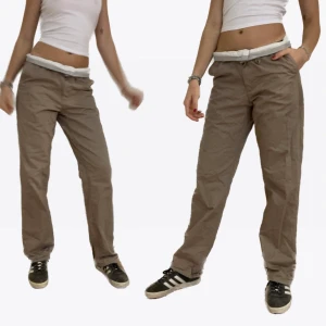 Chinos - Chinos, går att ha som vanligt, eller att vika ner som på bilden :) thriftade