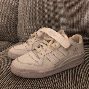 Adidas forum low - Säljer dessa adidas forum low som aldrig är använda och därför är i nyskick, kan skickas rätt snabbt💞