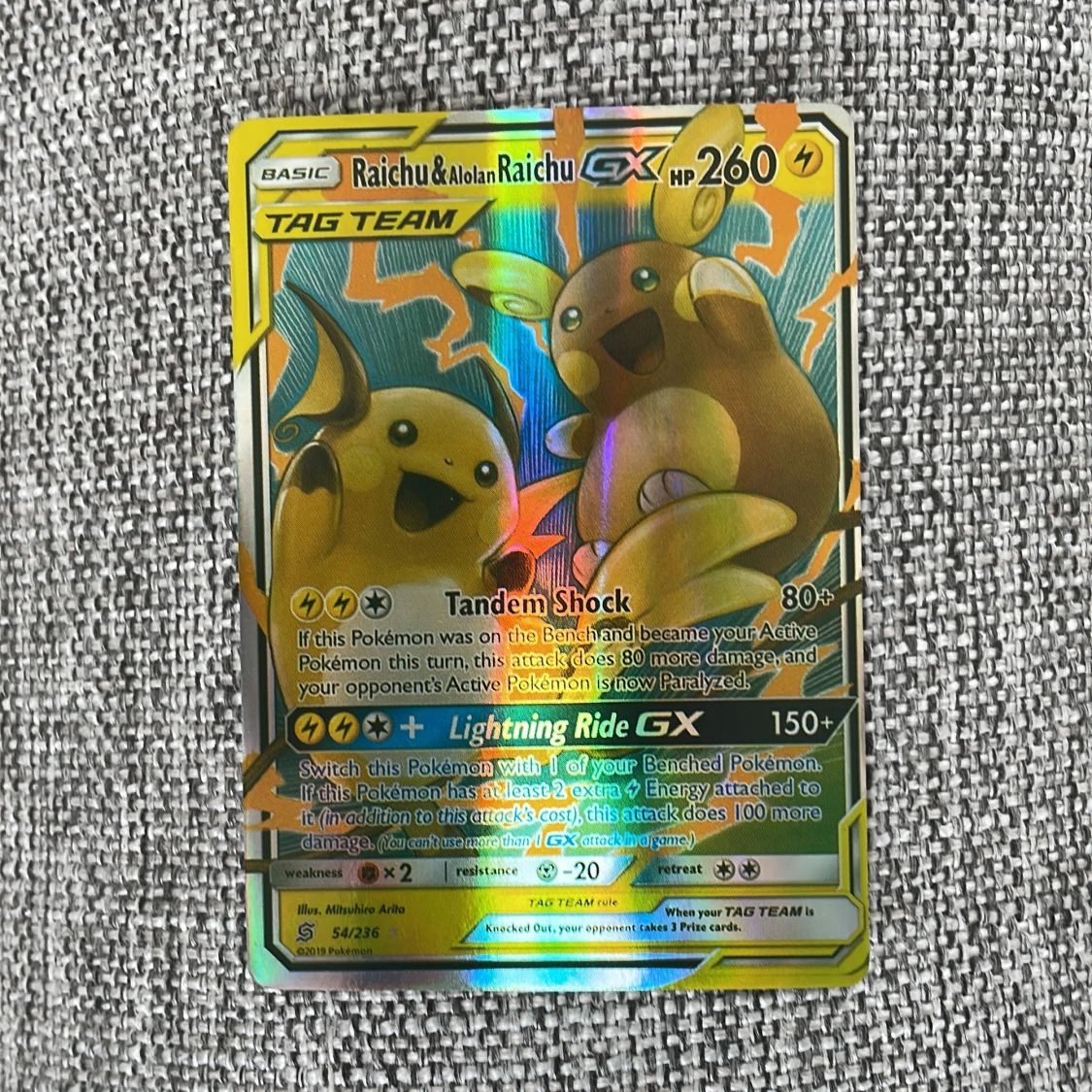 Pokémon Raichu&Alolan Raichu - 91