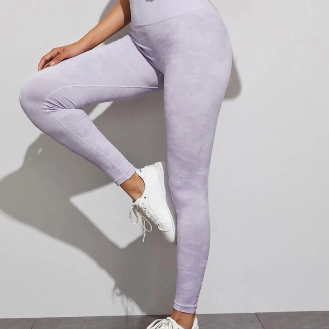 Tränings tights med scrunch bak  - 90