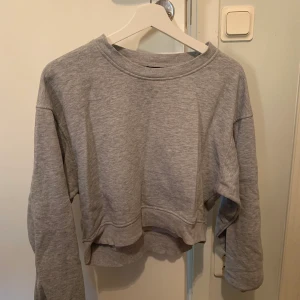 Grå sweatshirt  - Grå sweatshirt från zara, mycket bra skick