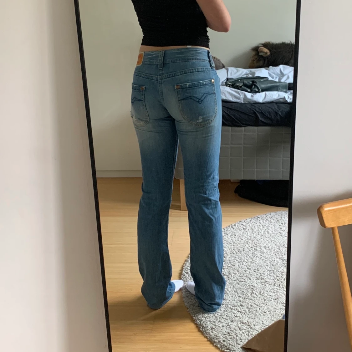 Lågmidjade replay jeans  - 91