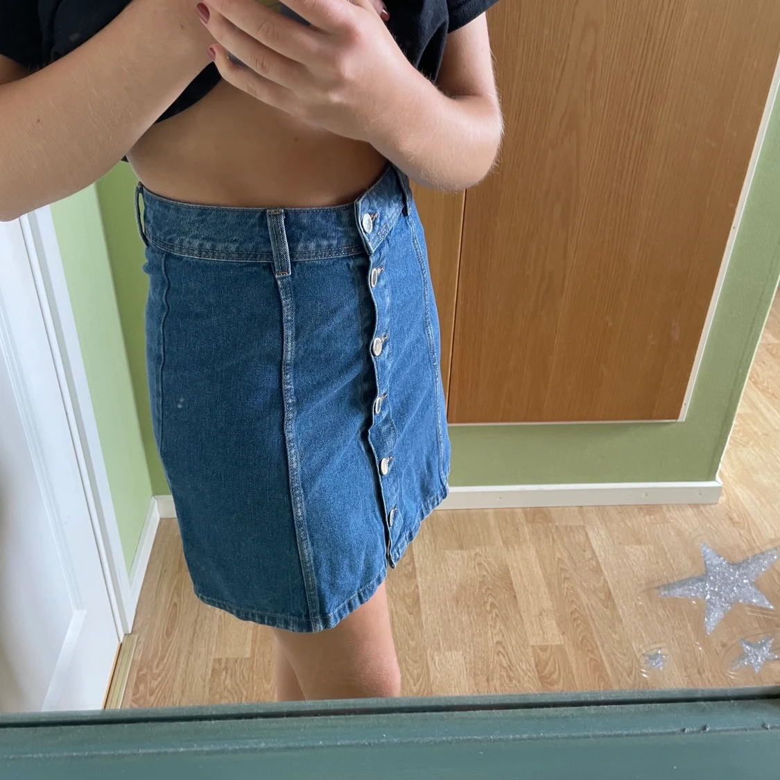 Jeanskjol från H&M - 90