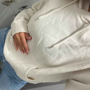 Lindex vit Hoodie - Hoodie från Lindex