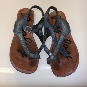 REPLAY SKINN SANDALER GRÅ 36 - Strl:36 Finit skick Skinn