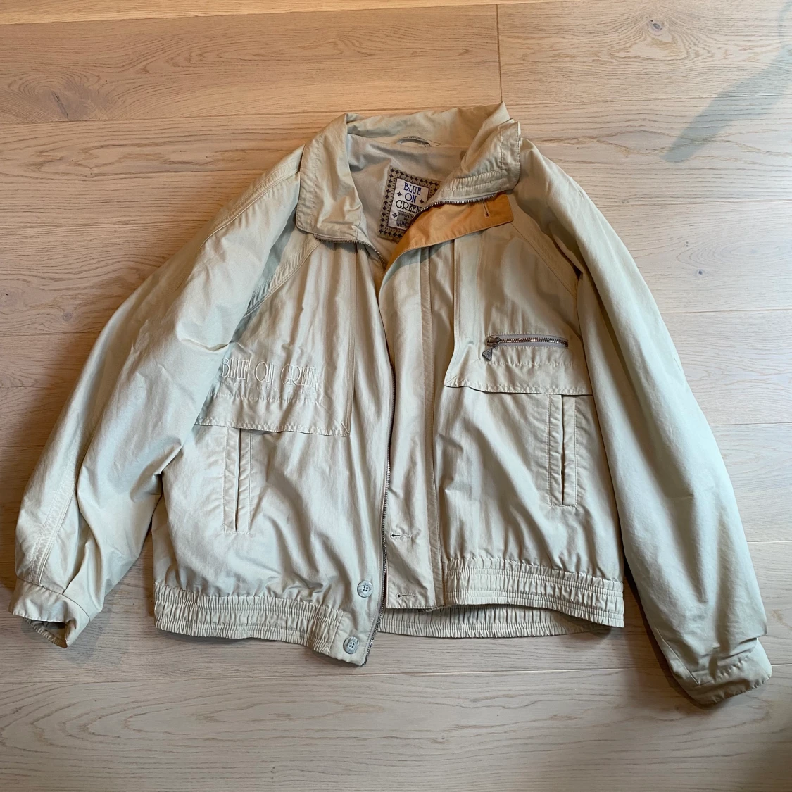 Oversized beige jacka - 91