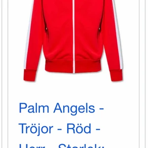 Röd palm angels kofta - Storlek L perfekt skick, lappar kvitto pakering är kvar. Allt i orginal skick