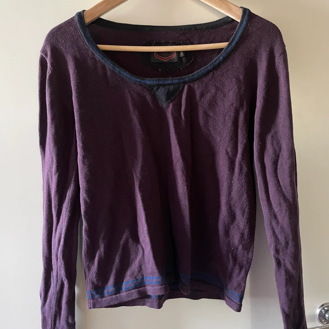 Långärmad tröja S