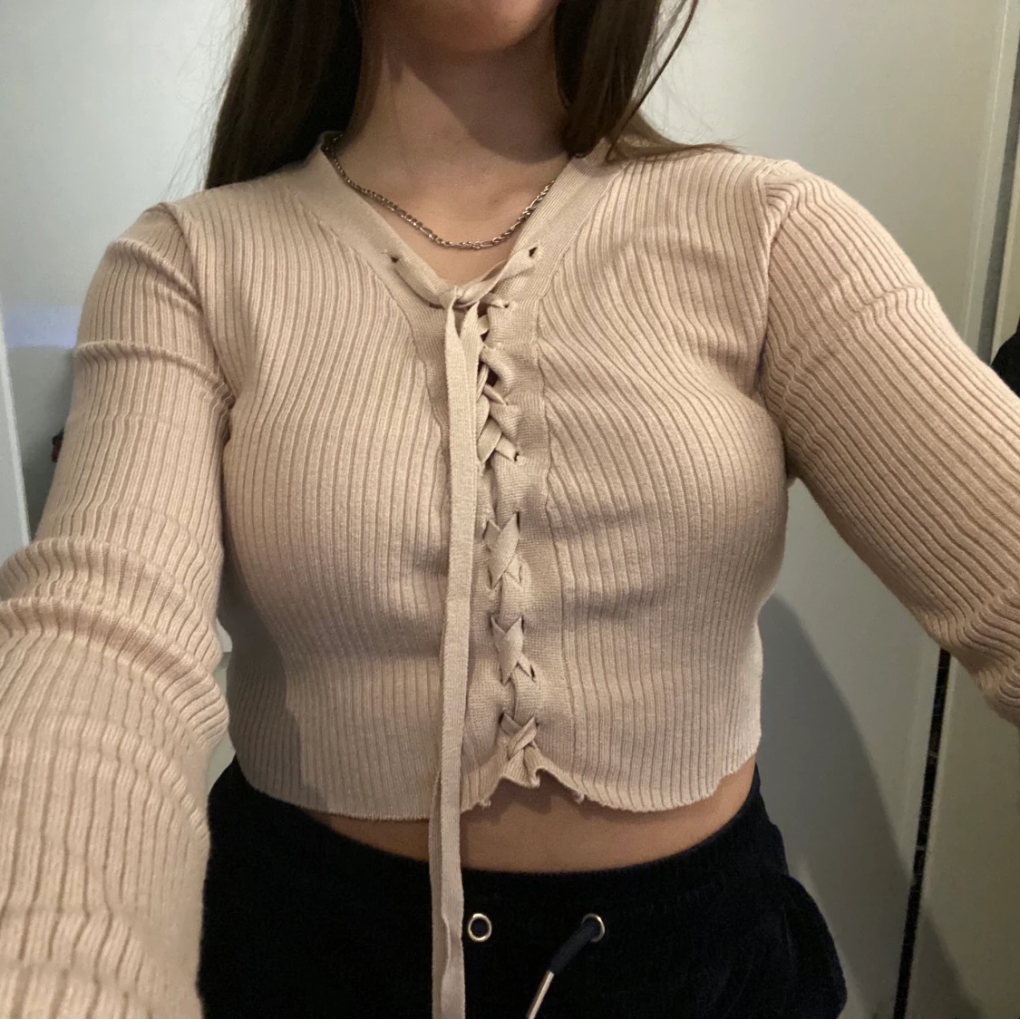 Tröja med knytning - 90