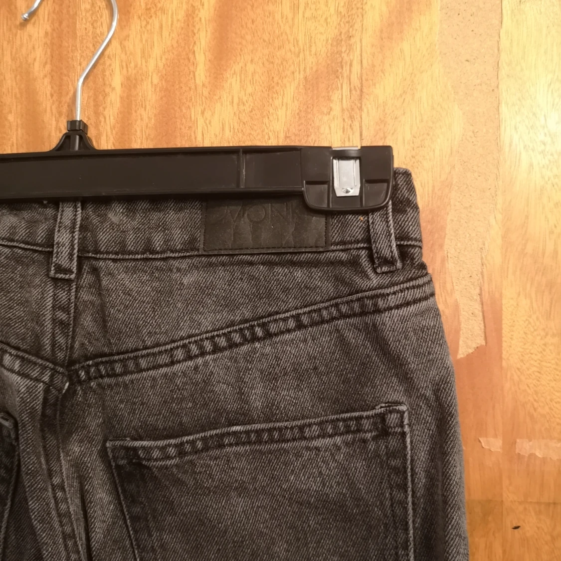 Raka stengrå jeans  - 90