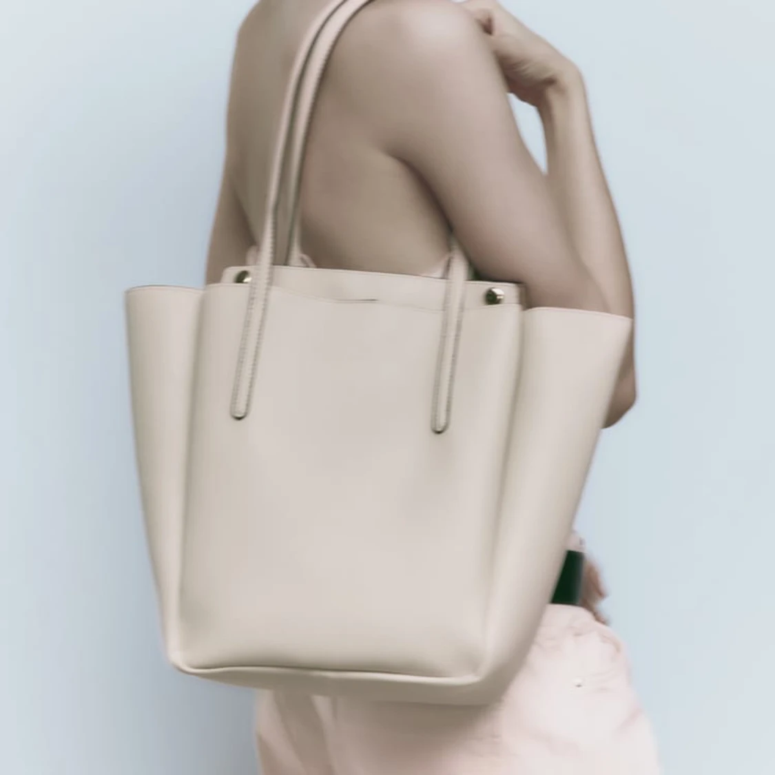 Zara beige väska - 91