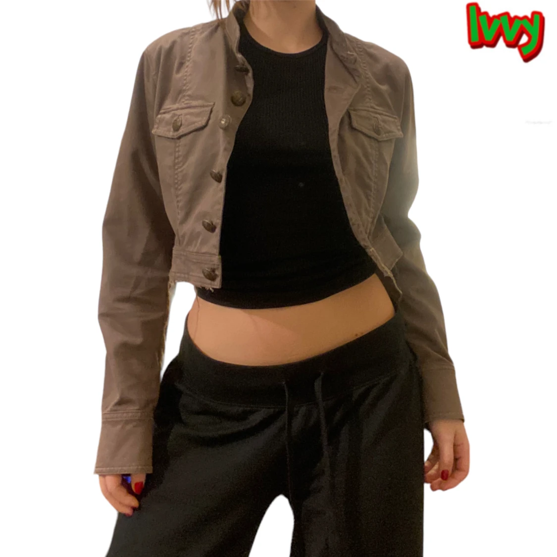 Brun mini-jacka 🤎 - 90