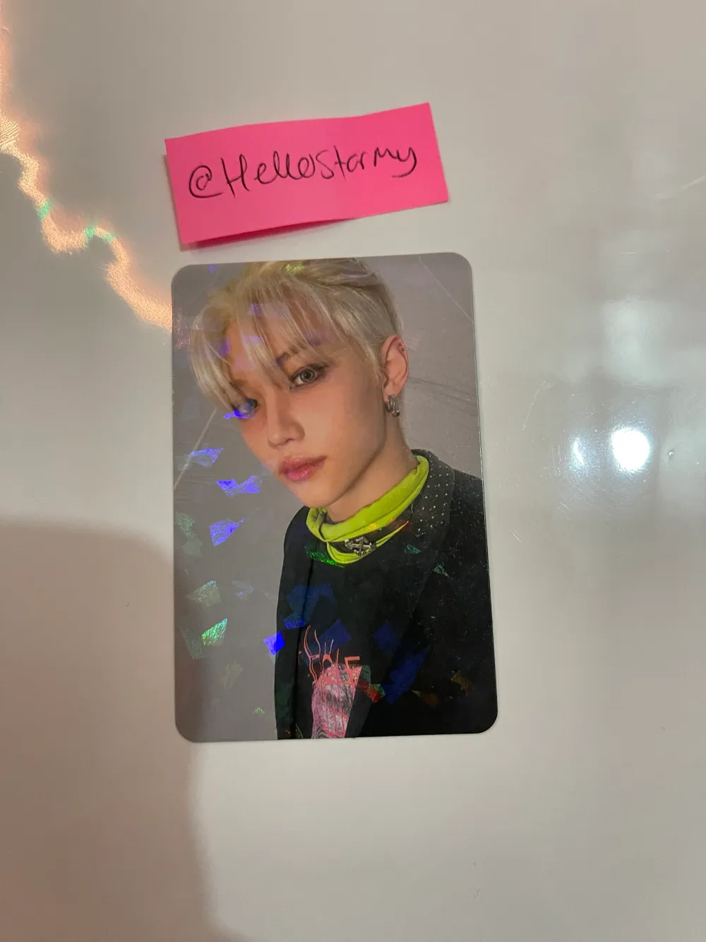 FELIX oddinary soundwave Official Photocard - No Damage . Övrigt.