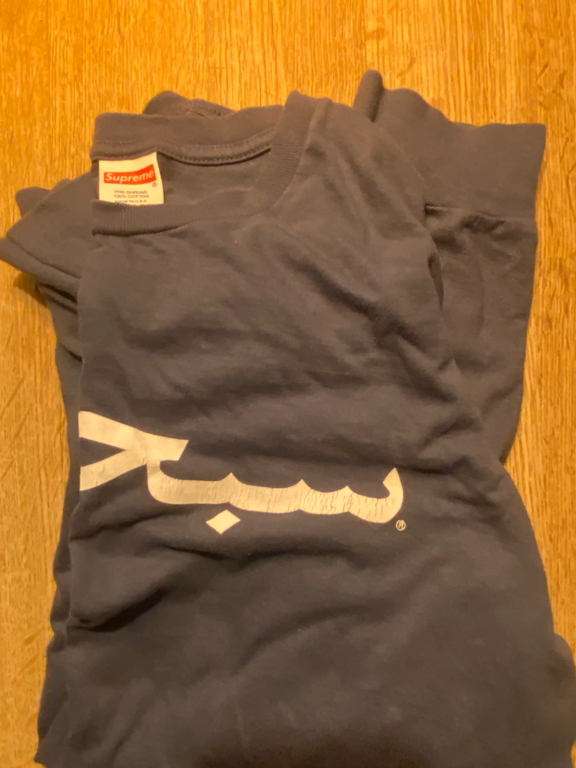 Supreme Arabic Logo Long sleev