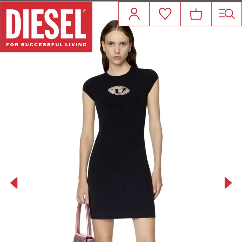 Så fin klänning ifrån diesel. Använd en gång och kommer tyvärr inte till användning. Nypris:1600kr . Klänningar.