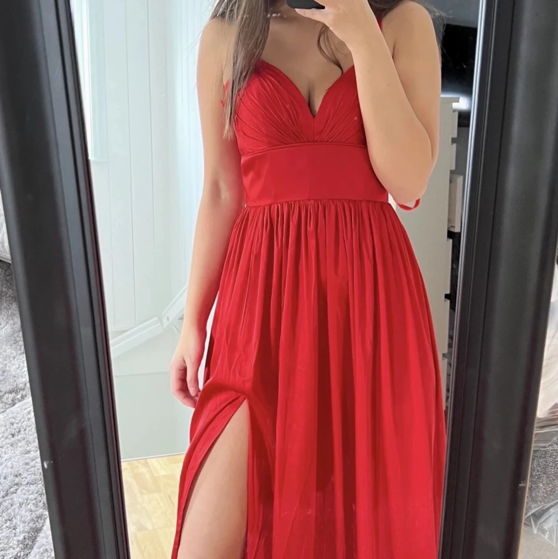 Röd balklänning  - 90