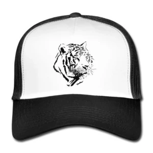 Trucker cap  - bilden på mig till höger är den tidigare loggan med tigern så den andra bilden är den tiger som finns, men samma modell osv. Ni står för frakt om ni inte kan mötas upp!
