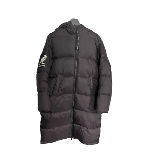 Svart puffer kappa - Svart puffer Dunn kappa Kangol x H&M i ny skick  Perfekt inför vinter  Storlek M men passar  L