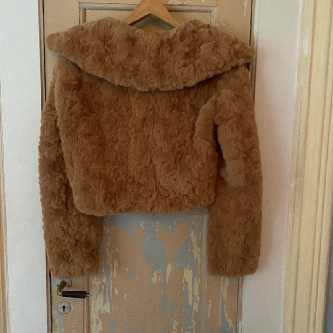 Crop Fuzzy Coat  - 91