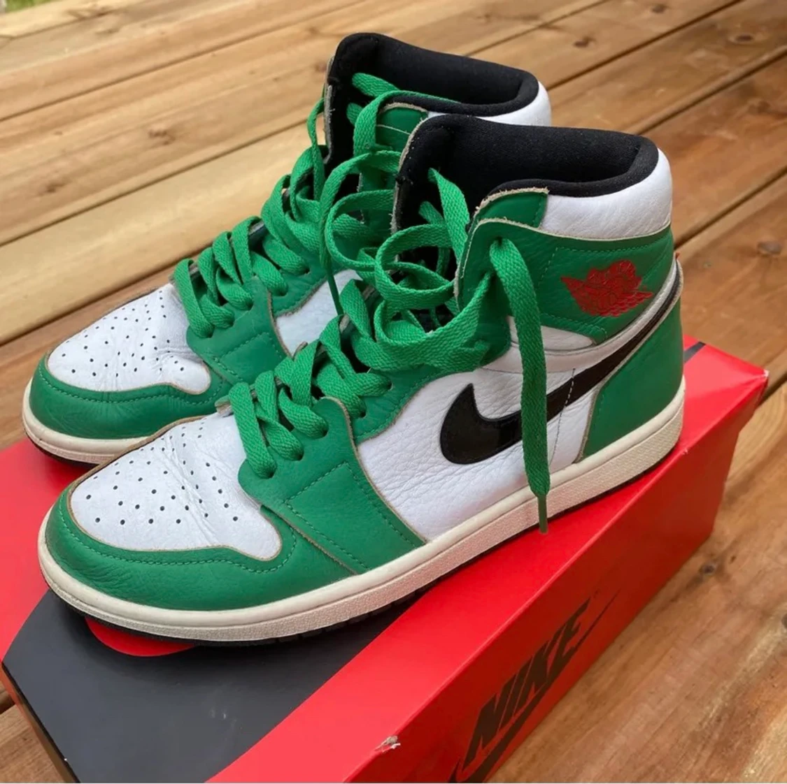 Air Jordan 1 high luck green - 90