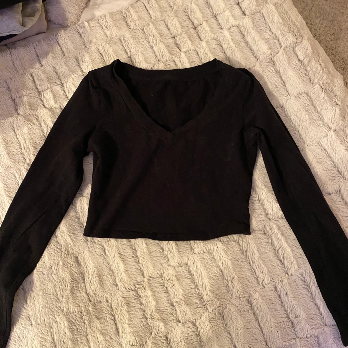 Croppad tröja
