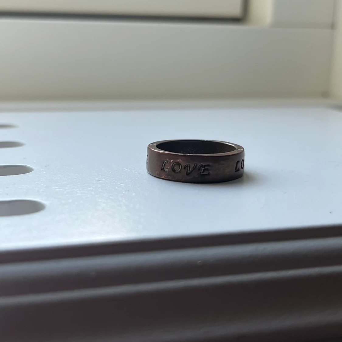 Fin ring med tryck - 90