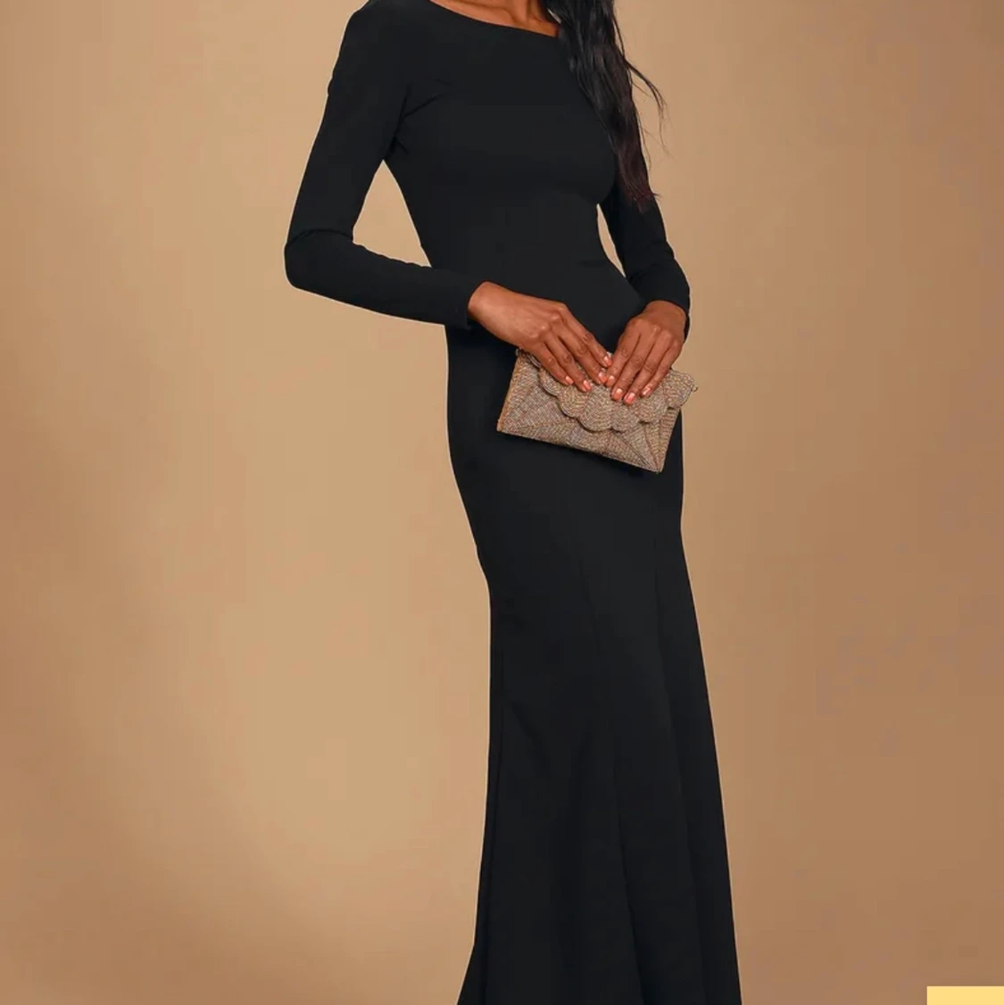 Svart långklänning  - 90