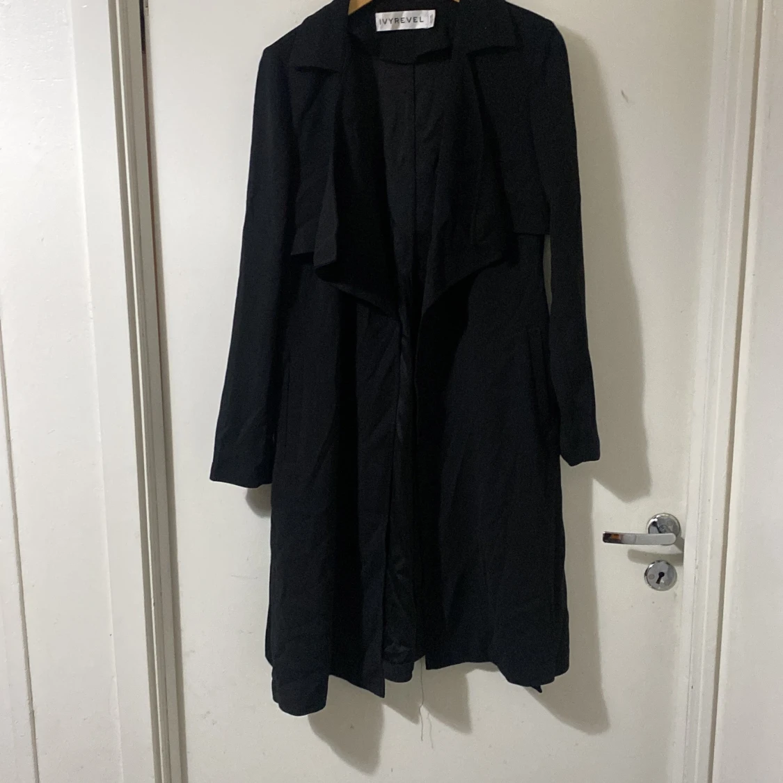 Svart Trenchcoat
