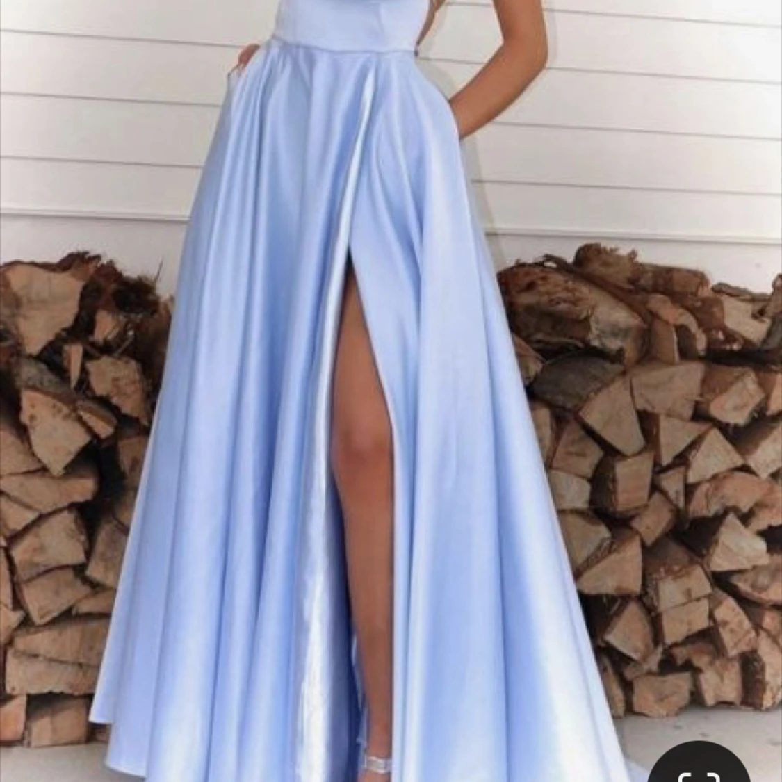 Gul balklänning  - 90