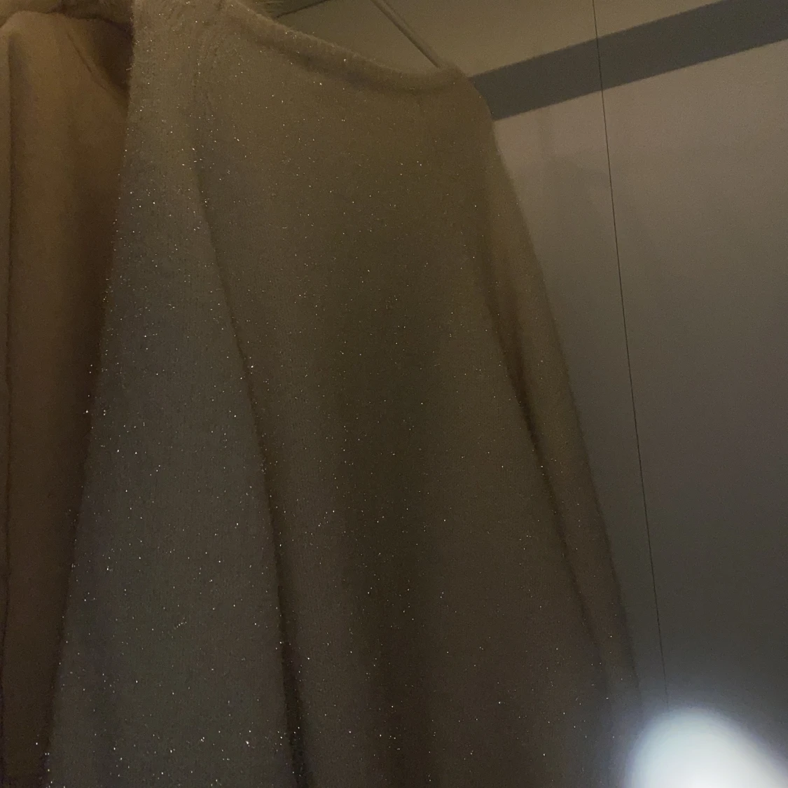 Populära stickade tröjan me glitter - 90