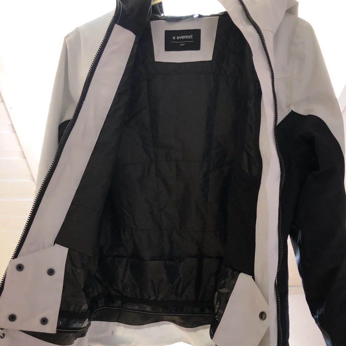 Vit skid jacka  - 91