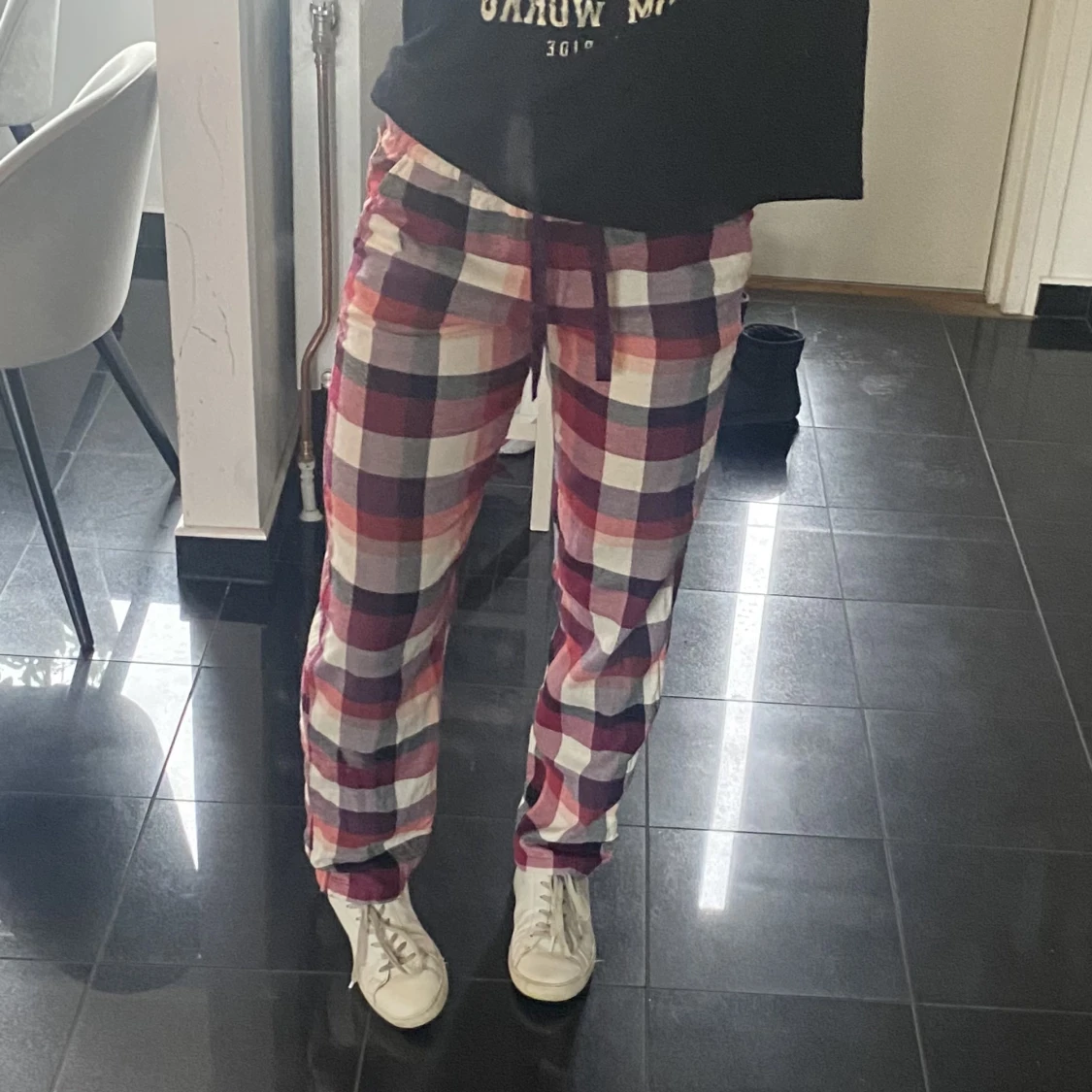 Lågmidjade pjamasbyxor  - 90