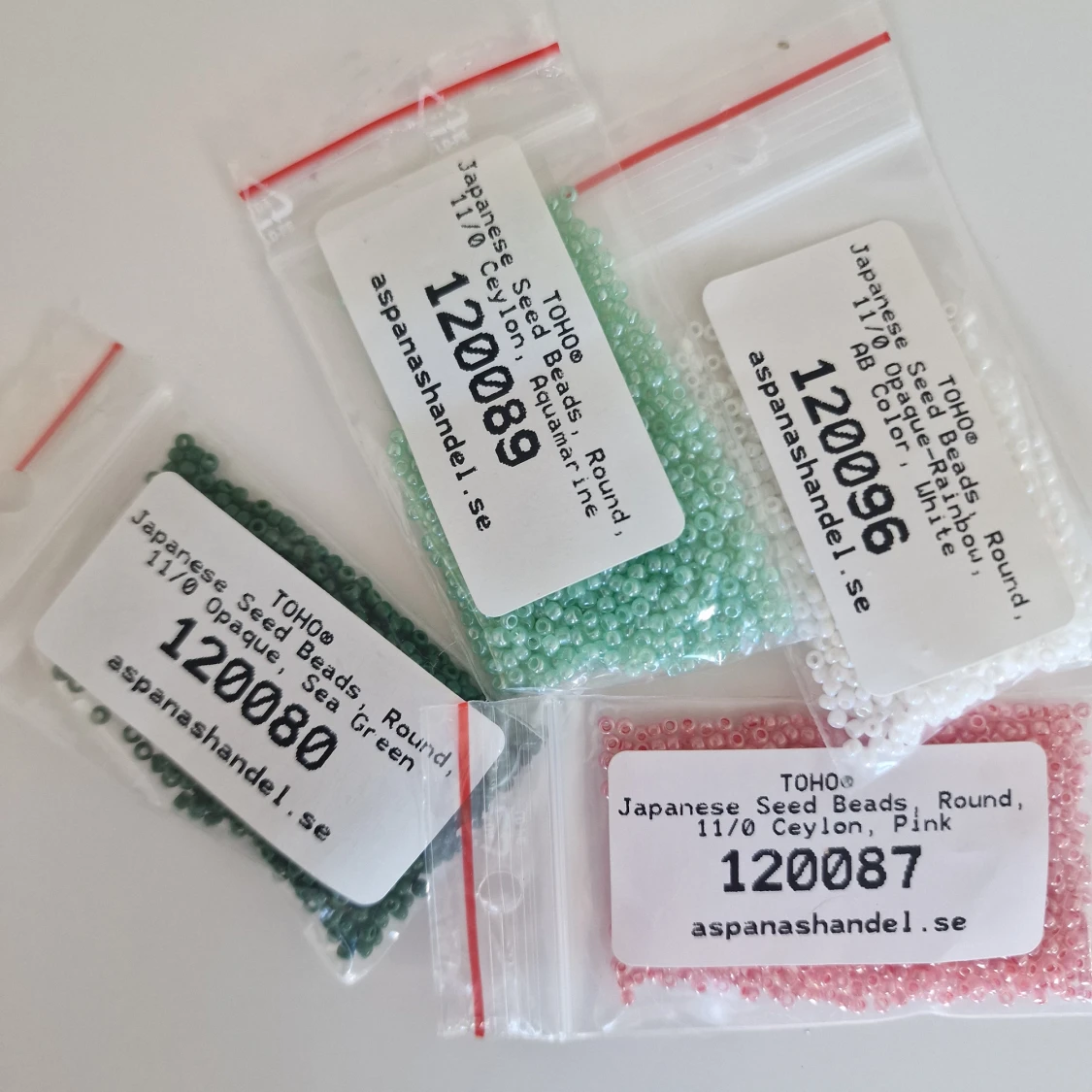 Japanska Glaspärlor för smycken